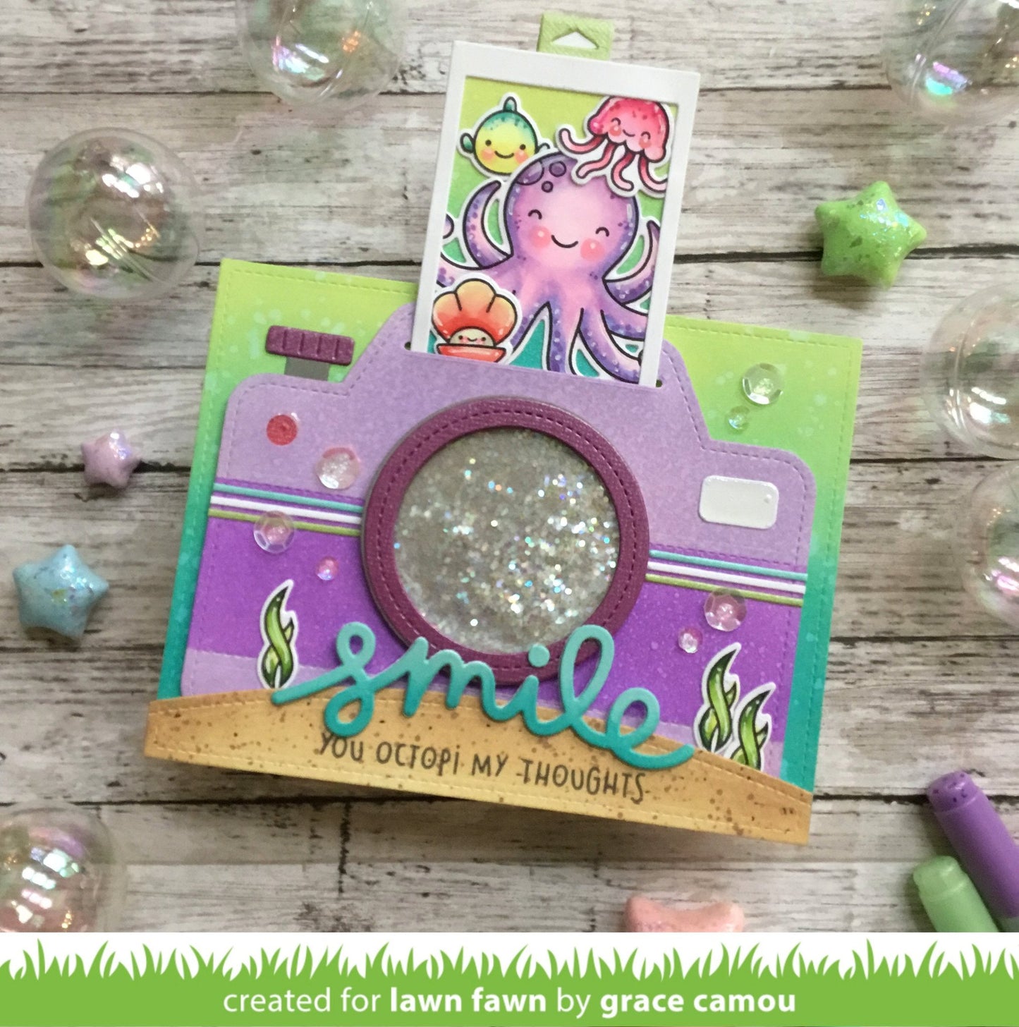 Lawn Fawn - Ocean Shell-Fie