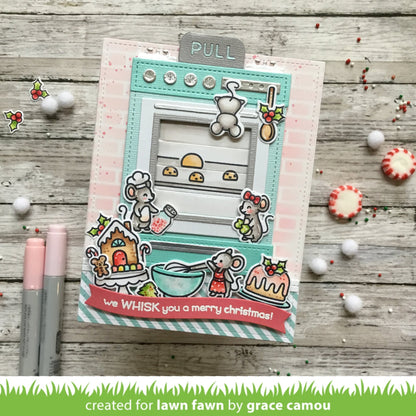 Lawn Fawn - a Creature Was Stirring