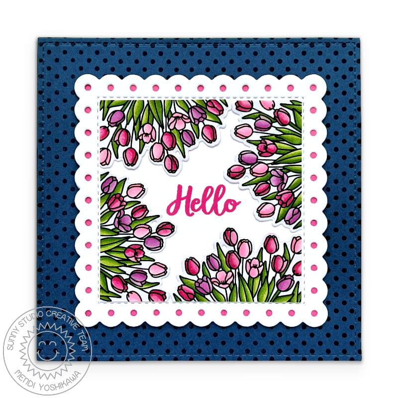 Sunny Studio - Background Basics 2 Stamps