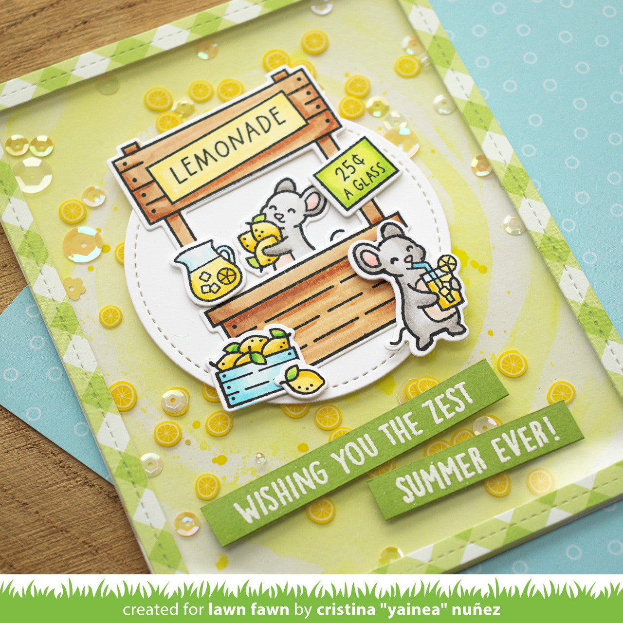 Lawn Fawn - Make Lemonade!