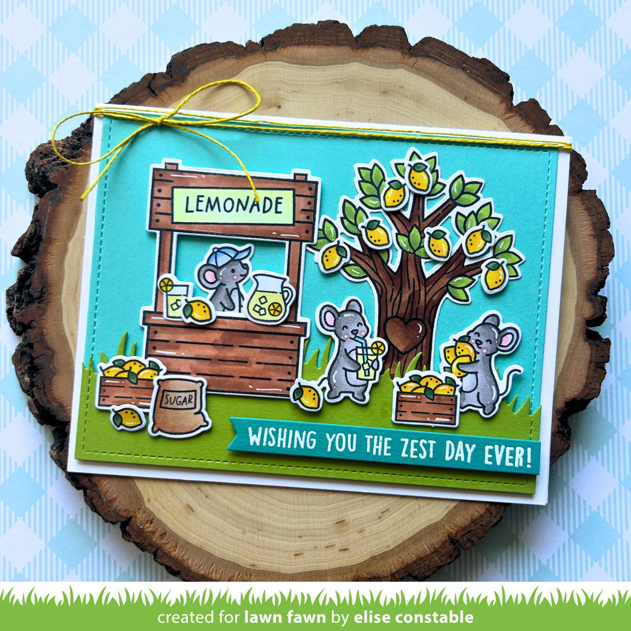 Lawn Fawn - Make Lemonade!