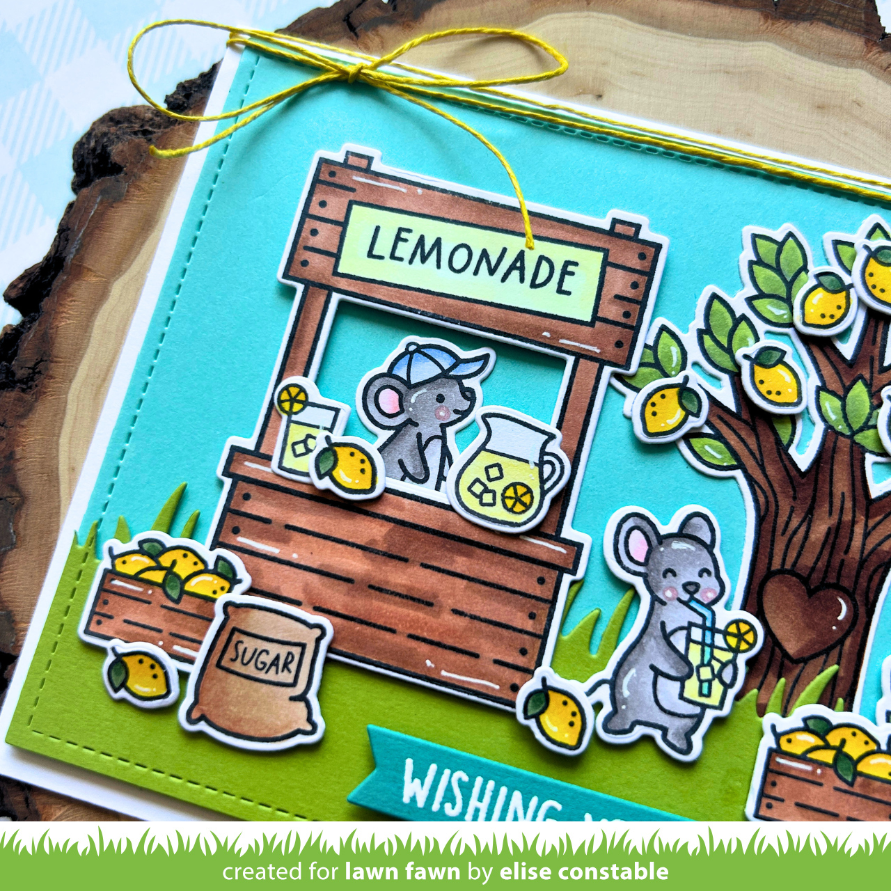 Lawn Fawn - Make Lemonade!