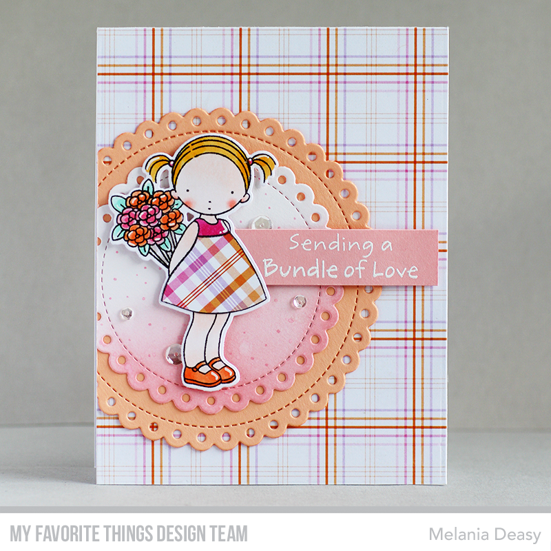 My favorite Things - Stitched Eyelet Lace Circle STAX Die-Namics