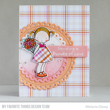 My favorite Things - Stitched Eyelet Lace Circle STAX Die-Namics