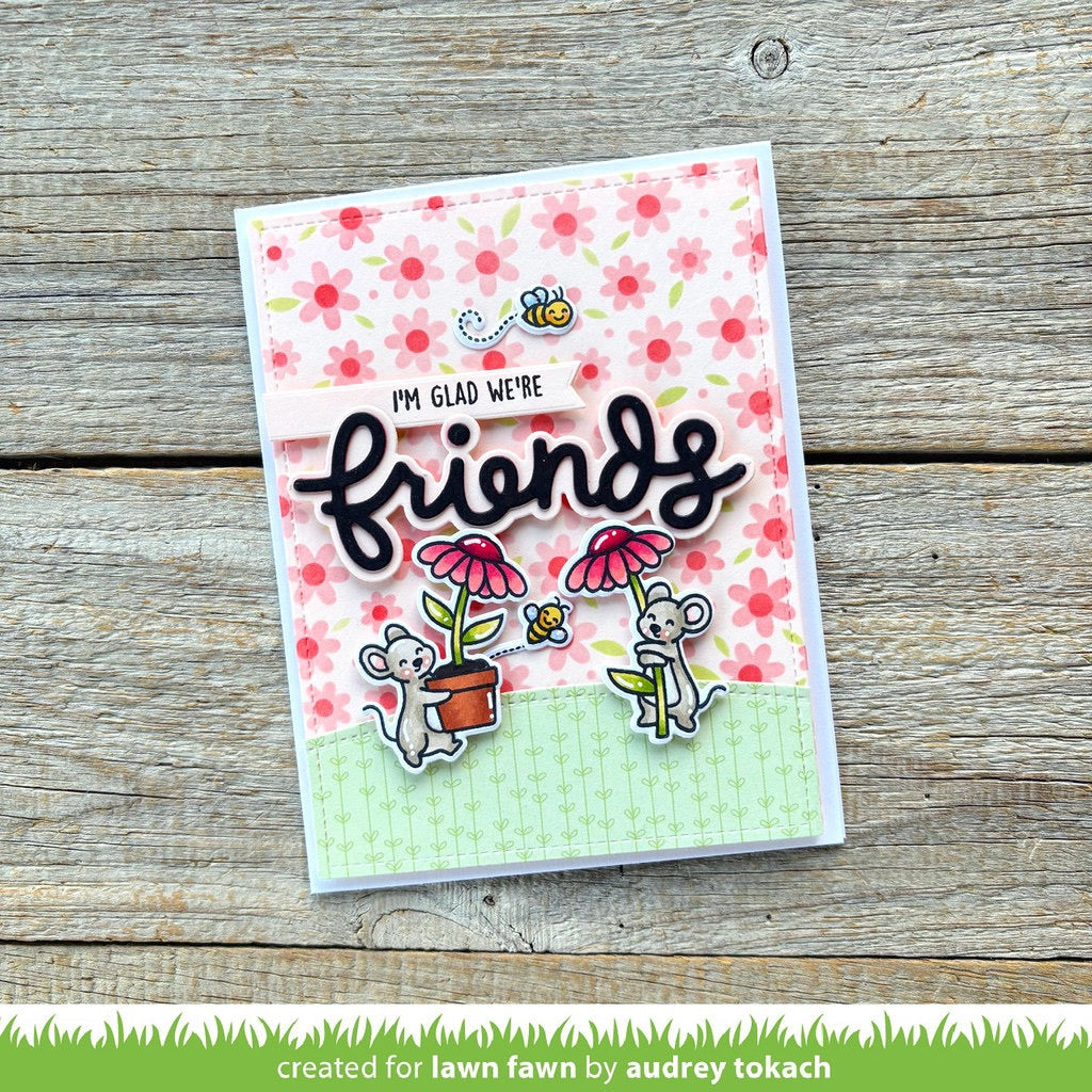 Lawn Fawn - Spring Flowers Stencils (3pcs)