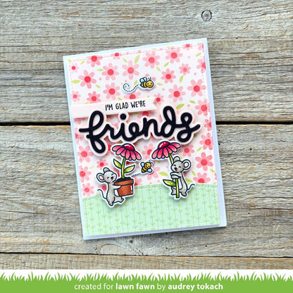 Lawn Fawn - Scripty Friends