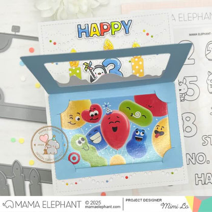 Mama Elephant - Cake GC Holder - Creative Cuts