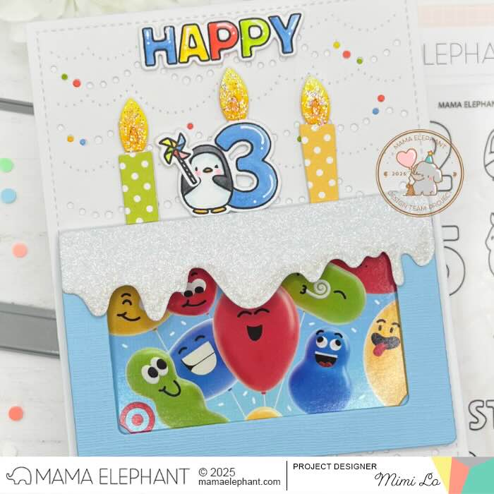 Mama Elephant - Cake GC Holder - Creative Cuts