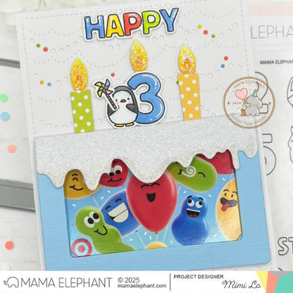 Mama Elephant - Cake GC Holder - Creative Cuts