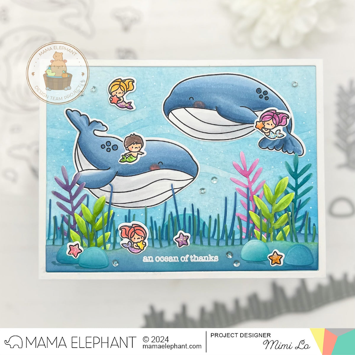 Mama Elephant - Plain Rectangle Frames - Creative Cuts