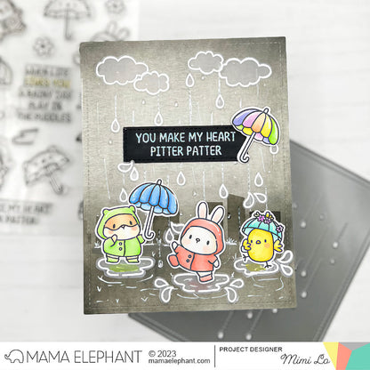 Mama Elephant - Raindrops Cover - Creative Cuts