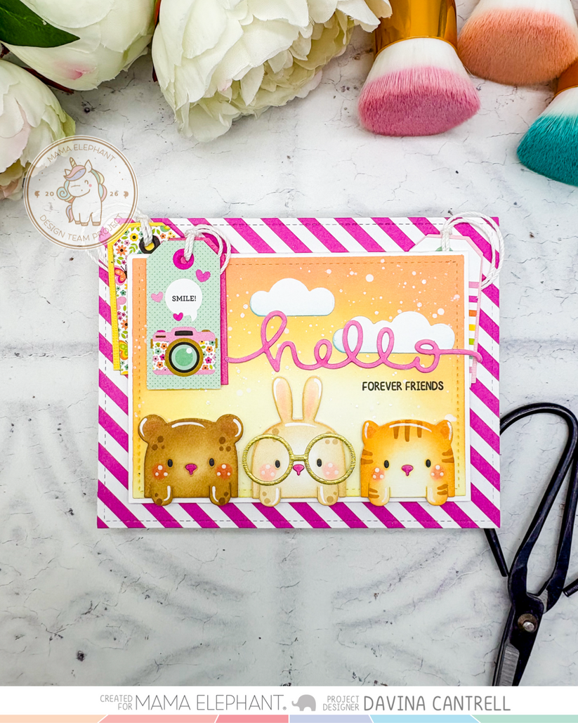 Mama Elephant - Mini Photo Frame - Creative Cuts