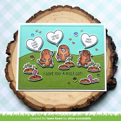 Lawn Fawn - A Mole Lot Of Love