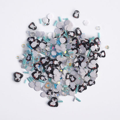 Buttons Galore - Frosty Flippers Sprinkletz