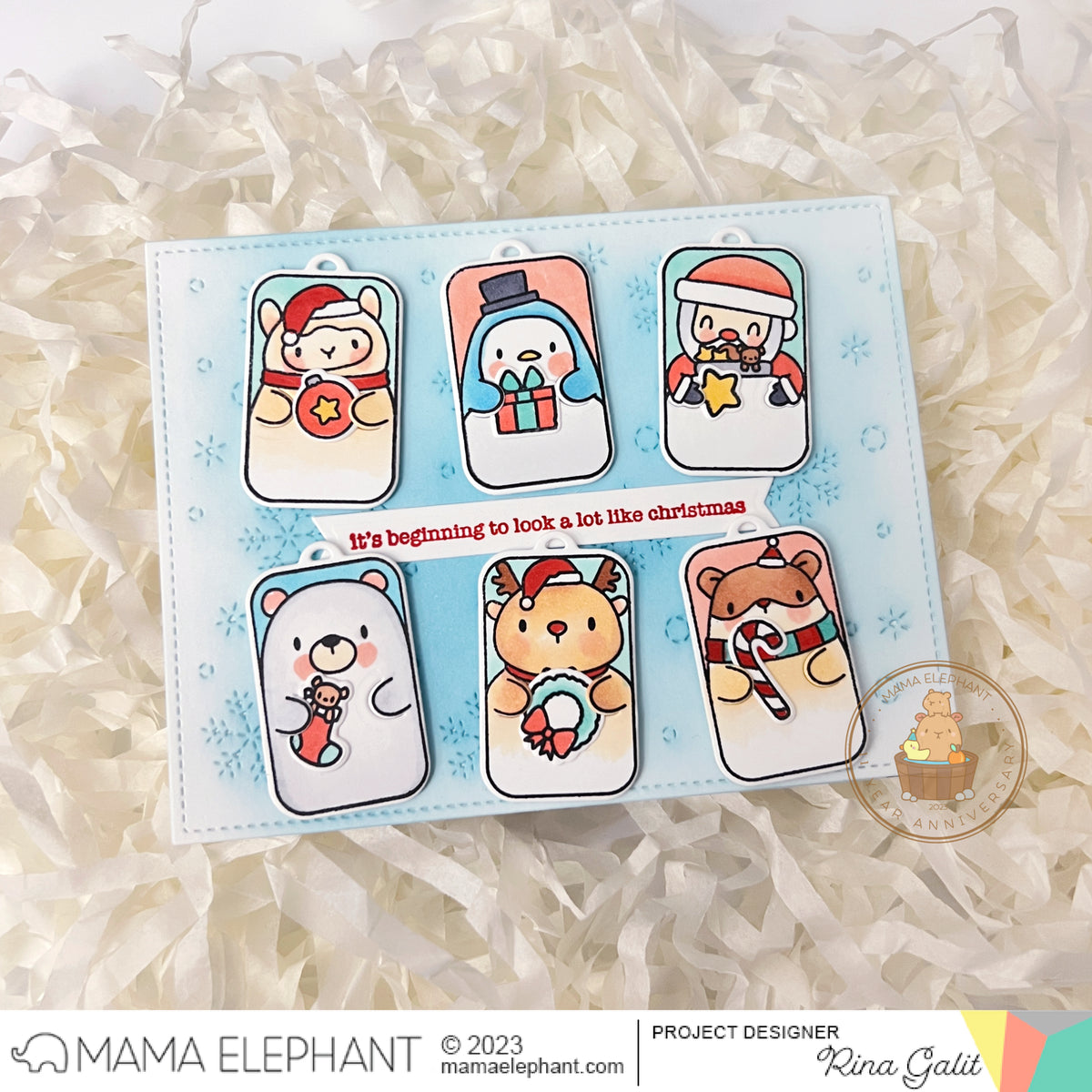 Mama Elephant - Lil Friend Tags