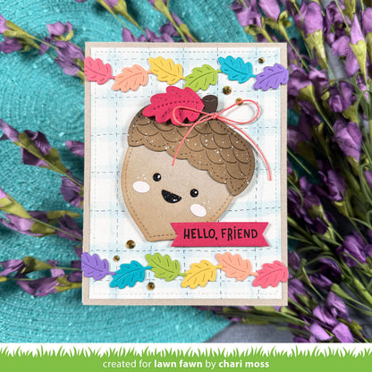 Lawn Fawn - Outside In Stitched Acorn