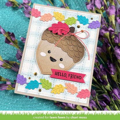 Lawn Fawn - Outside In Stitched Acorn