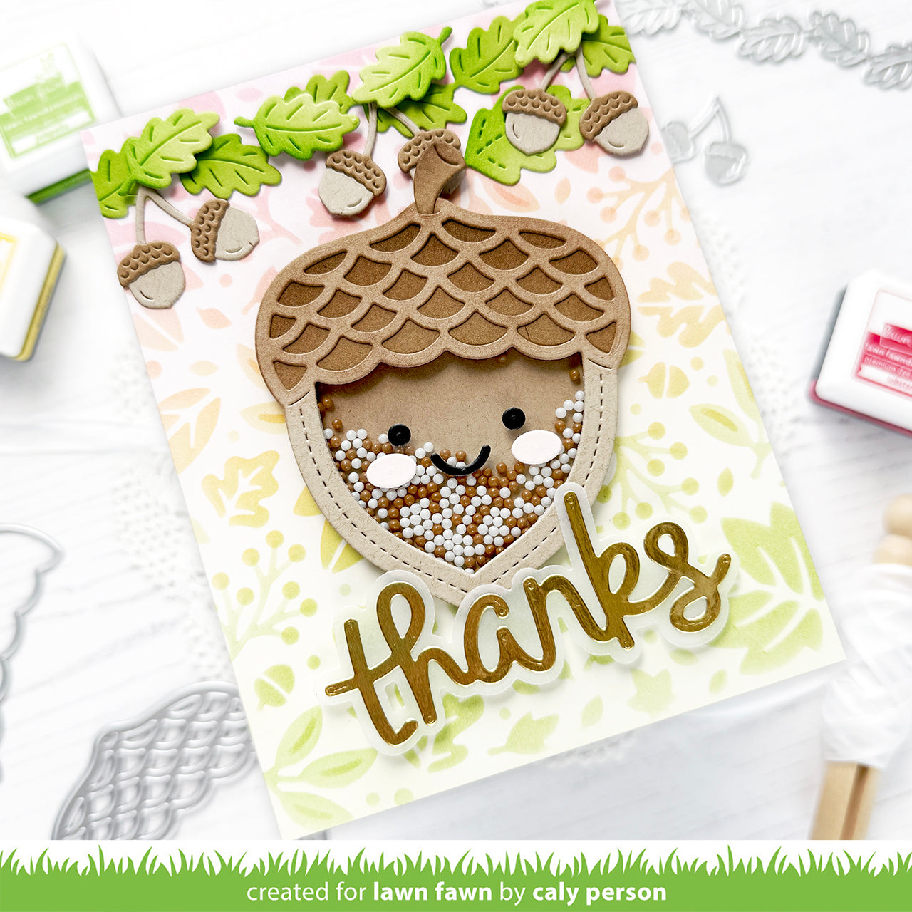 Lawn Fawn - Scripty Thanks Outline Add-On