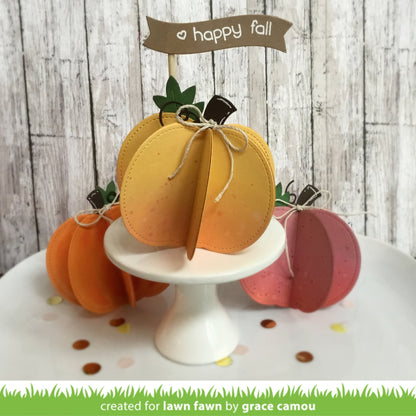 Lawn Fawn - Outside In Stitched Pumpkin