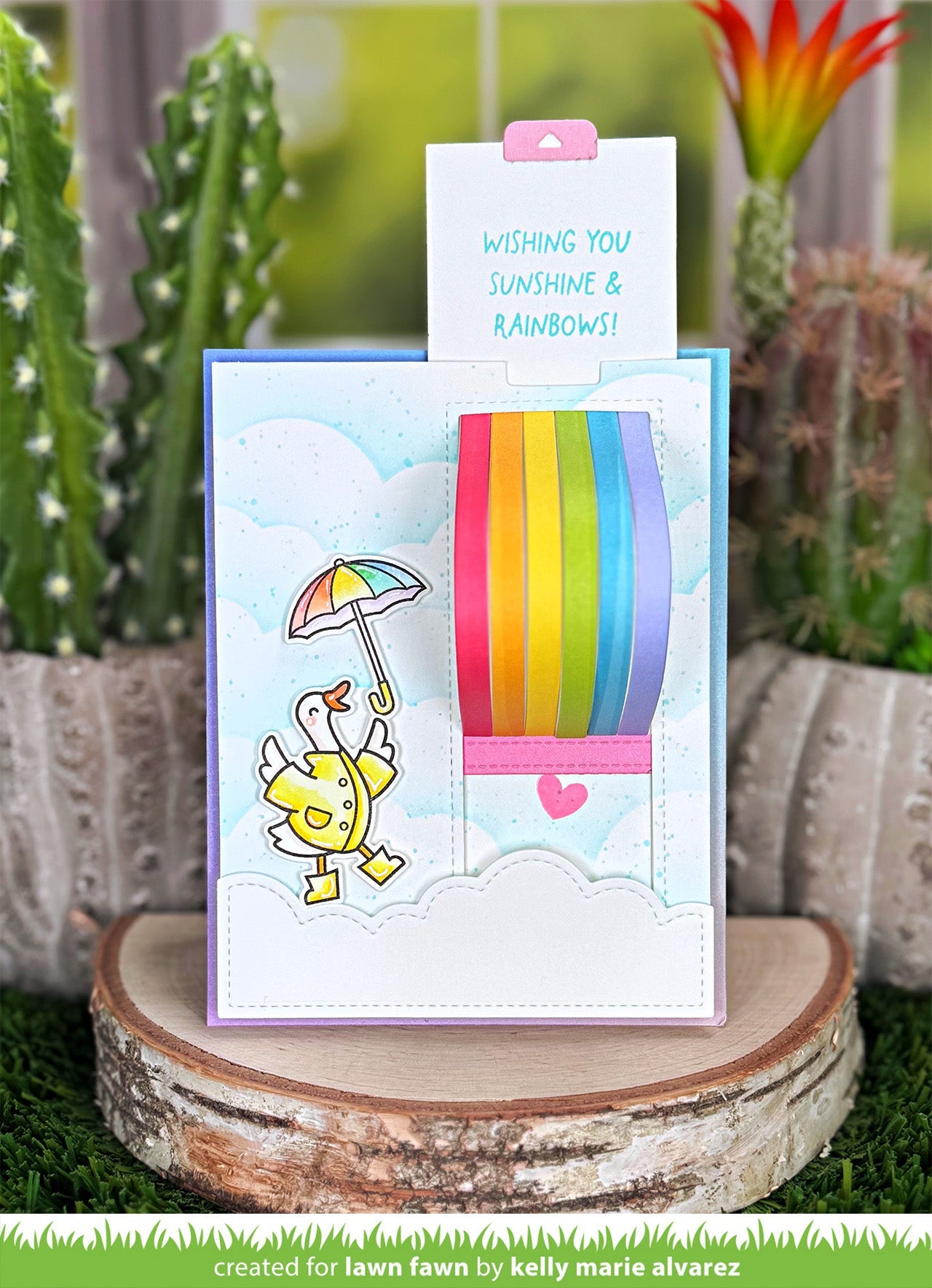 Lawn Fawn - Rainbow Sentiments