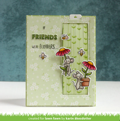 Lawn Fawn - Mice Flowers