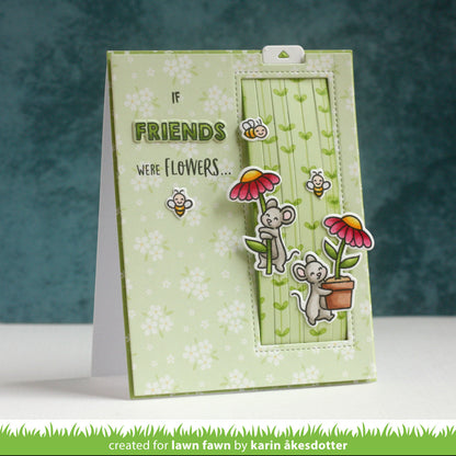 Lawn Fawn - Mice Flowers