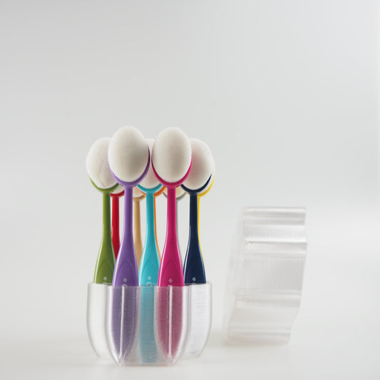 MakeItbyMarko - Brush Caddy Football - Transparent
