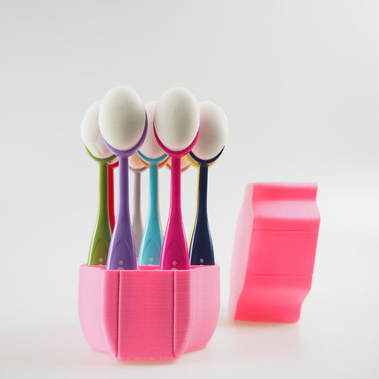 MakeItbyMarko - Brush Caddy Football - Pink