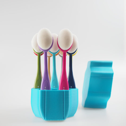 MakeItbyMarko - Brush Caddy Football - Light Blue