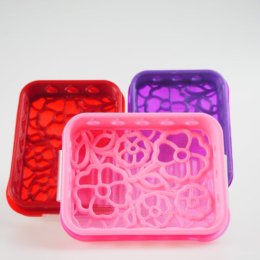 MakeItbyMarko - Shammy Case Flower - Dark Blue