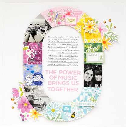 Pinkfresh Studio - Paige Evans Crafted Moments Puffy Stickers (25pcs)