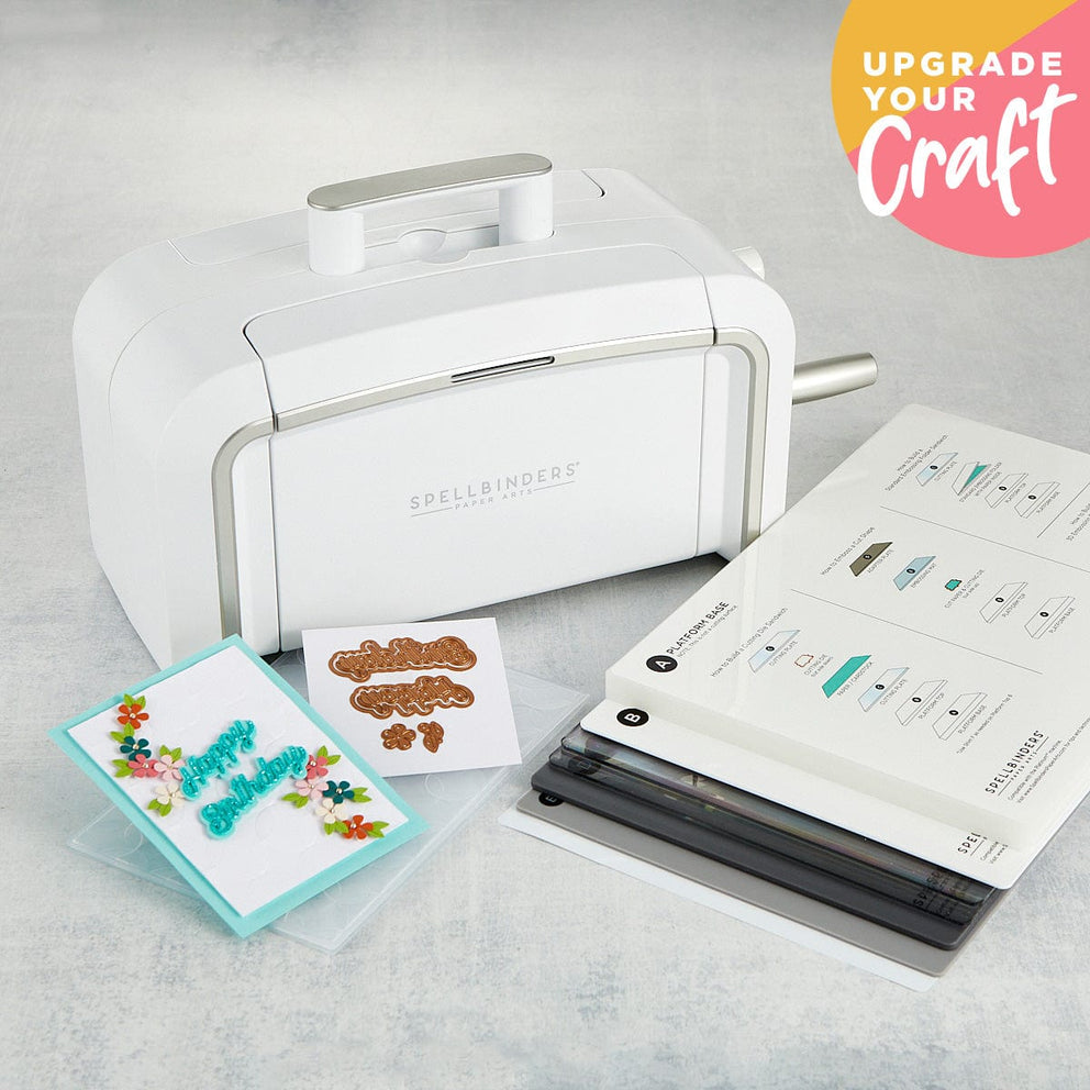 Spellbinders - New & Improved: Platinum Machine With Universal Plate System 8.5" platform