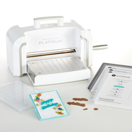 Spellbinders - New & Improved: Platinum Machine With Universal Plate System 8.5" platform