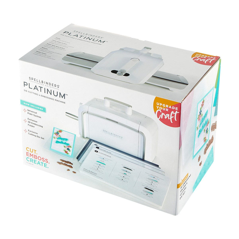 Spellbinders - New & Improved: Platinum Machine With Universal Plate System 8.5" platform