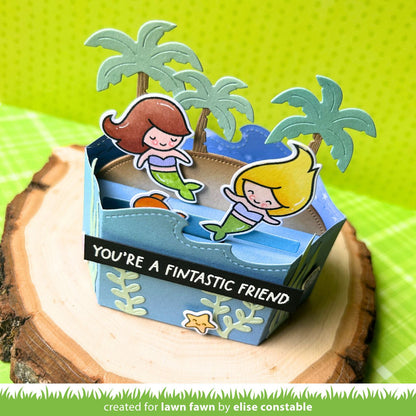 Lawn Fawn - Platform Pop-Up Palm Tree Inserts