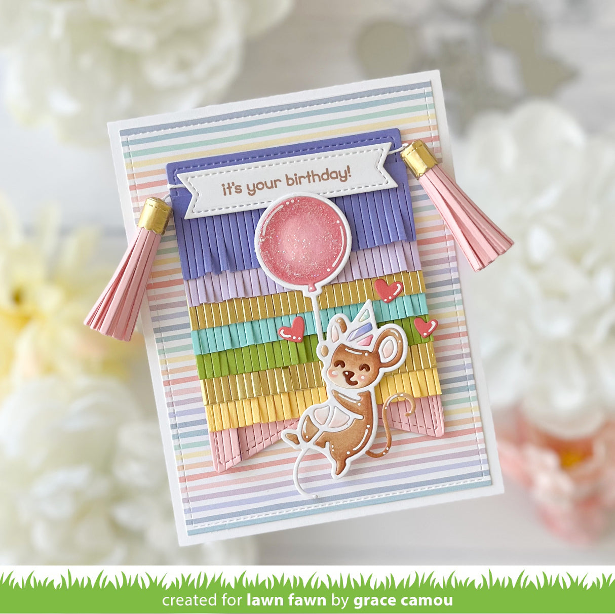 Lawn Fawn - Party Mouse