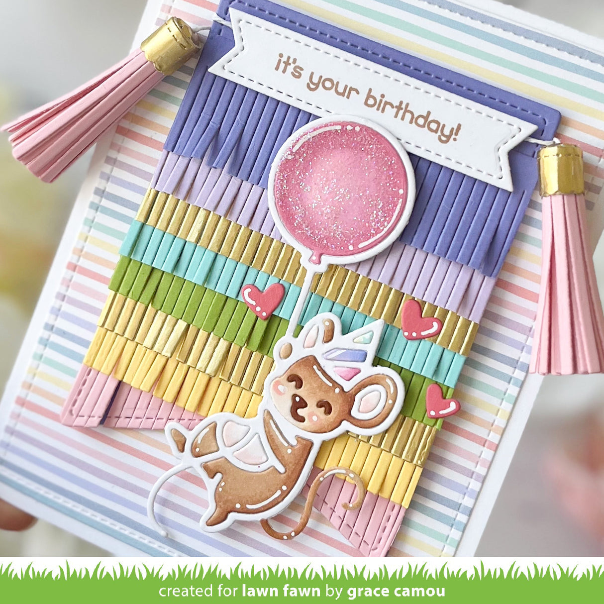 Lawn Fawn - Party Mouse