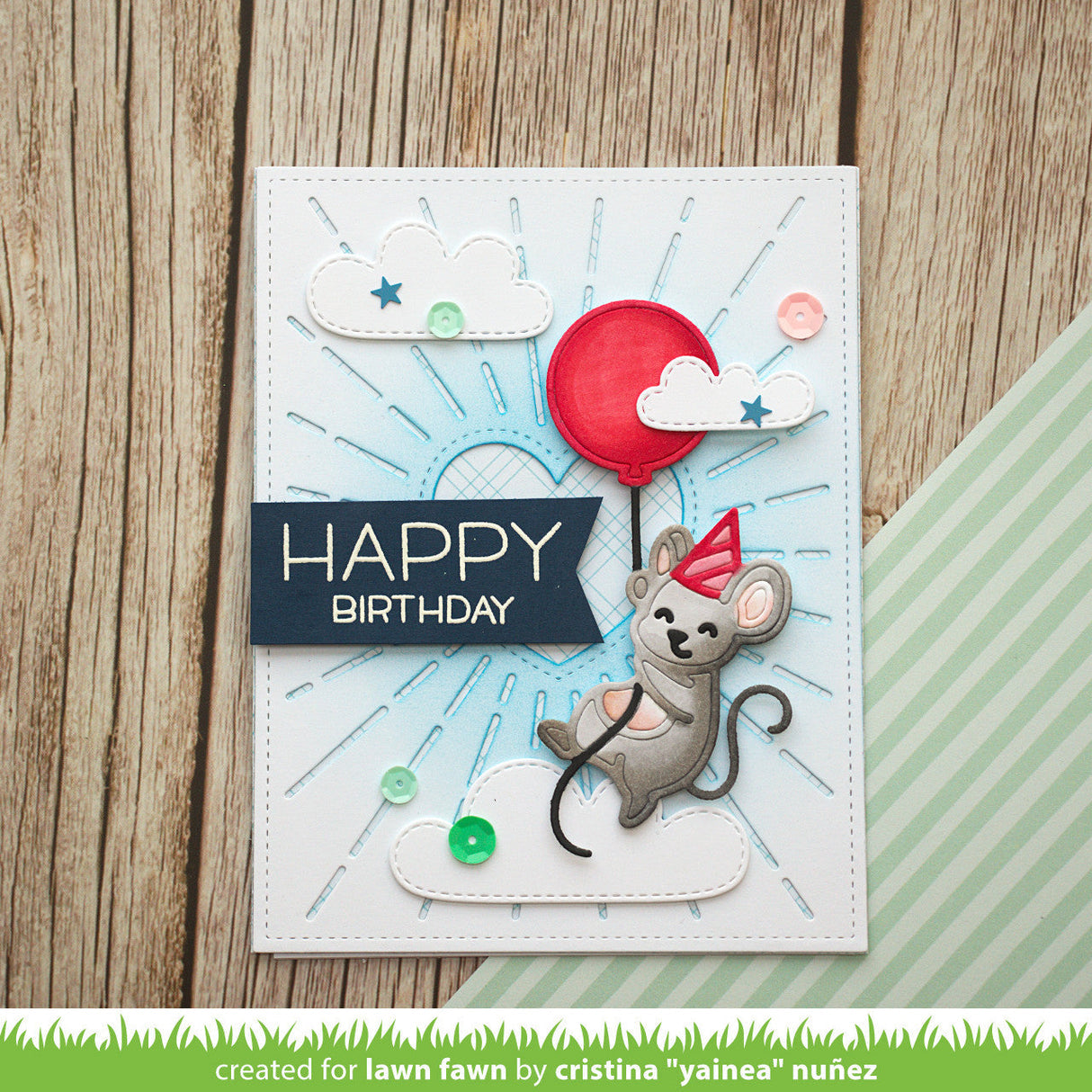 Lawn Fawn - Party Mouse