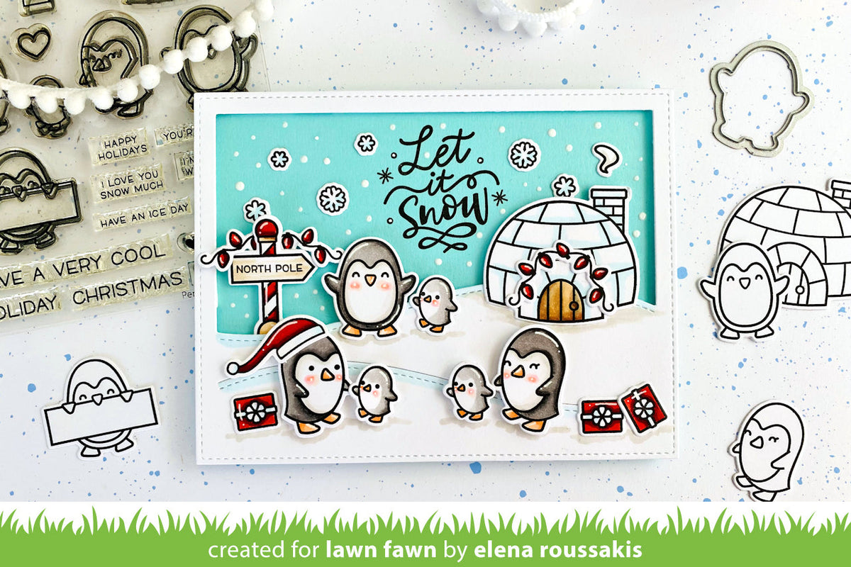 Lawn Fawn - Penguin Party