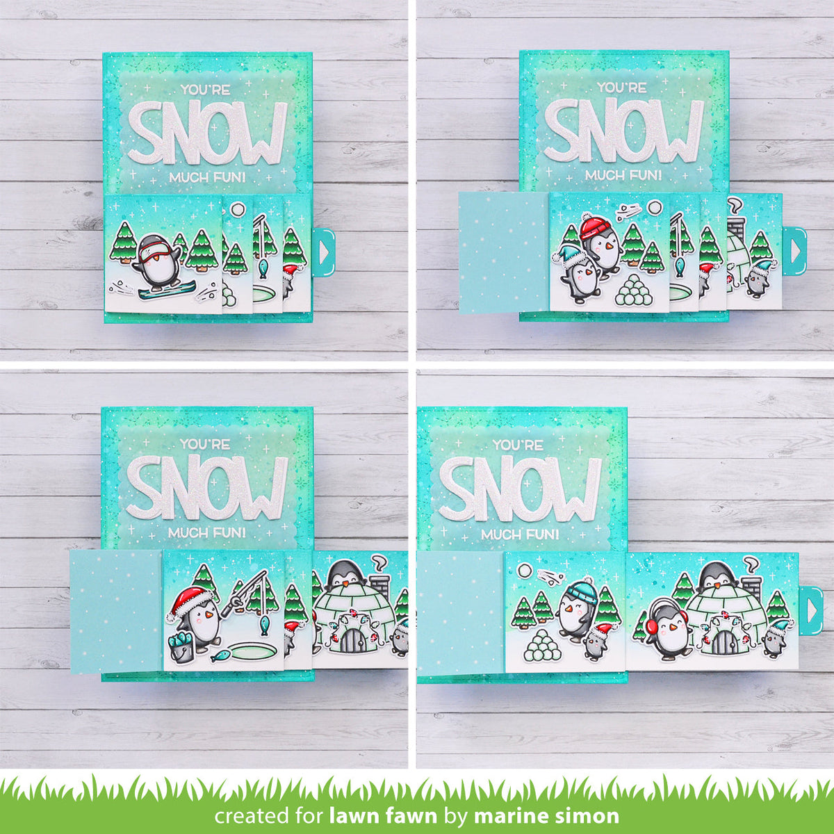 Lawn Fawn - Penguin Party