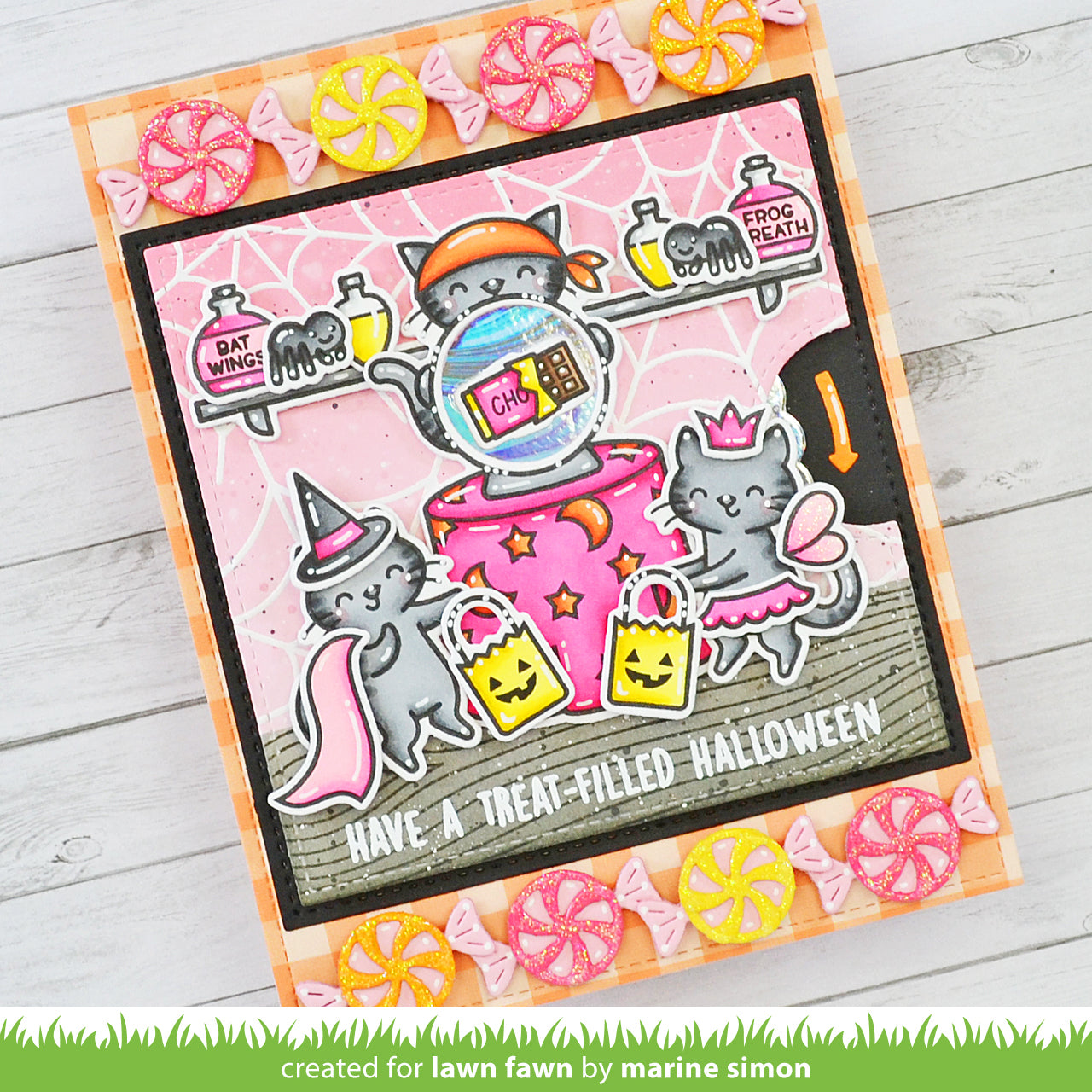 Lawn Fawn - Peppermint Border