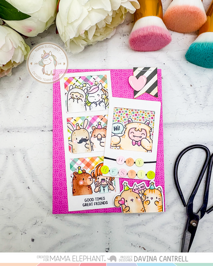 Mama Elephant - Photo Strips - Creative Cuts