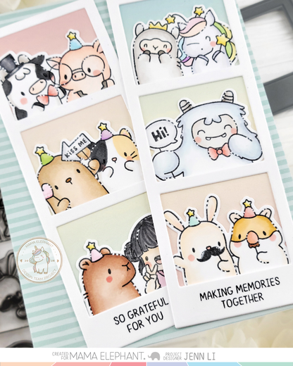 Mama Elephant - Photo Strips - Creative Cuts