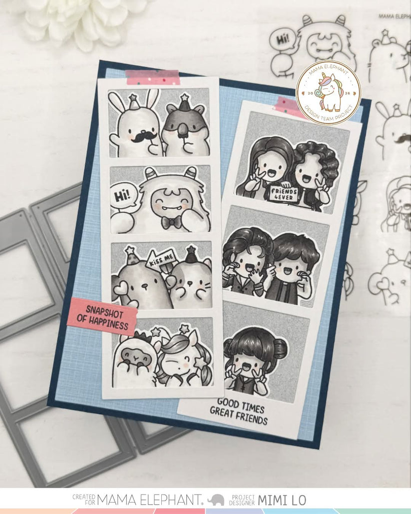 Mama Elephant - Photo Strips - Creative Cuts