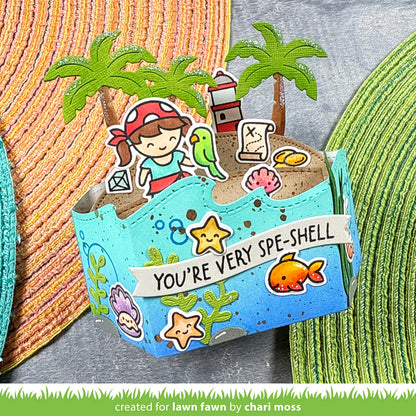 Lawn Fawn - Platform Pop-Up Palm Tree Inserts