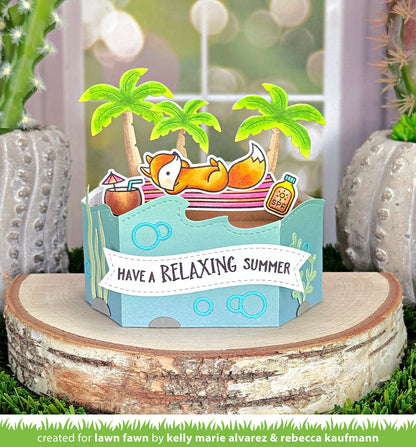 Lawn Fawn - Platform Pop-Up Palm Tree Inserts