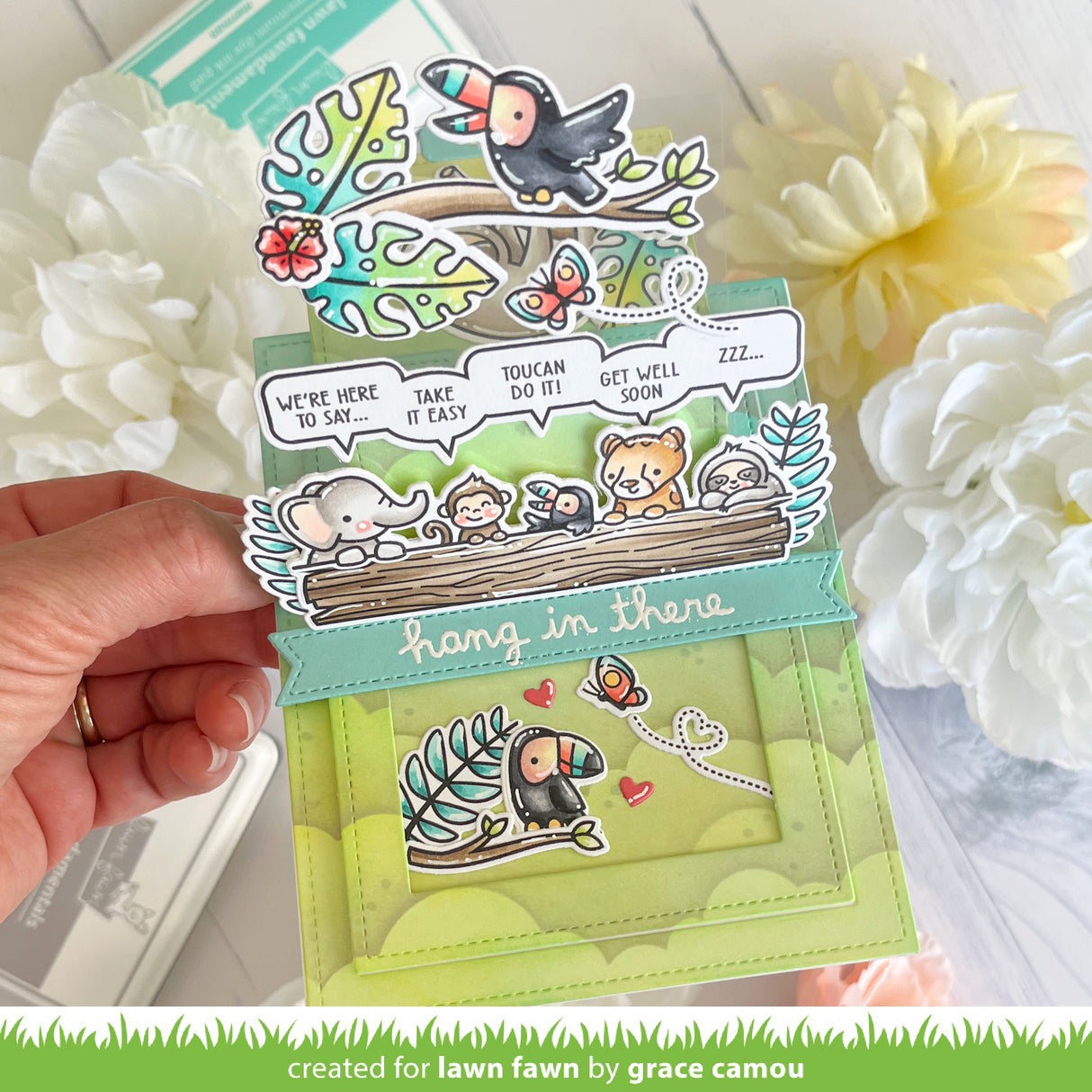 Lawn Fawn - Pull 'N Slide Surprise