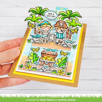 Lawn Fawn - Pull 'N Slide Surprise