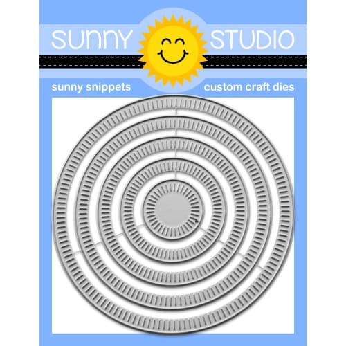 Sunny Studio - Radiating Circles Dies