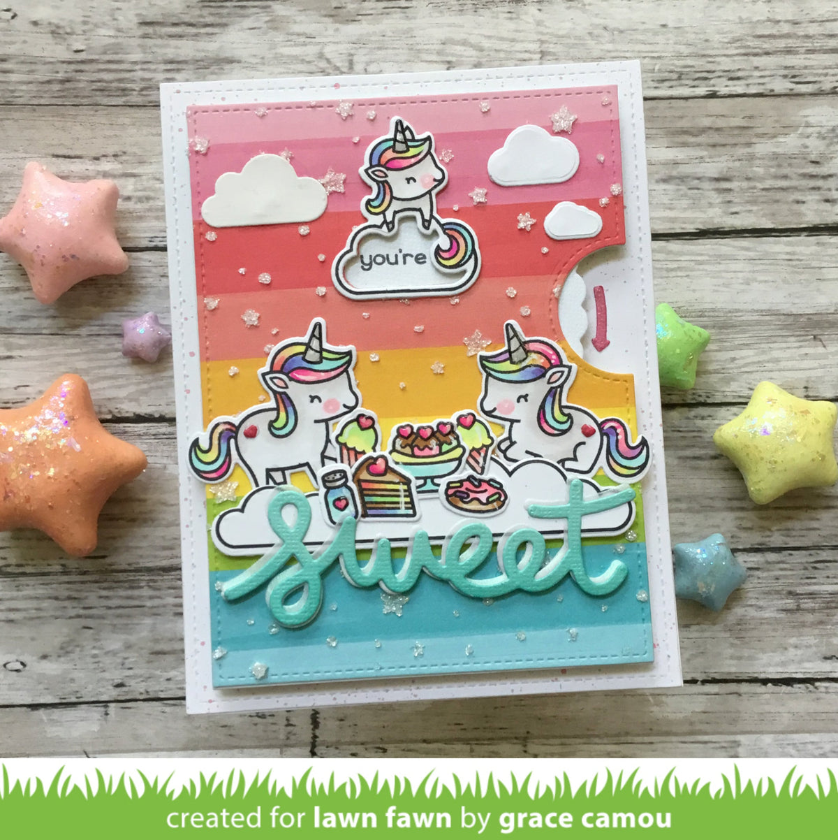 Lawn Fawn - Scripty Sweet